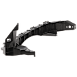 Front, Passenger Side, Upper Bumper Bracket, Reinforcement, Under Headlight, Sedan