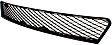 Front, Center Bumper Grille, Textured Black