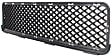 Front, Center Bumper Grille, Black