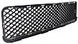Front, Center Bumper Grille, Black