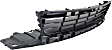 2009-2014 Honda Civic - Front, Center Bumper Grille, Textured Black