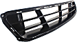 Sedan Front, Lower Bumper Grille, Black