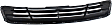 Sedan Front, Lower Bumper Grille, Black
