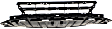 Front, Lower Bumper Grille, Black
