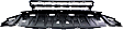 Front, Lower Bumper Grille, Black