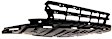 Front, Lower Bumper Grille, Black CAPA Certified