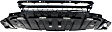 Front Bumper Grille, Black, Si Model