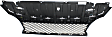 Coupe Front Bumper Grille, Textured Black