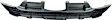 2009 Honda CR-V - Front, Lower Bumper Grille, Mexico or USA Built Vehicle, Textured Black