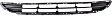 Front, Lower Bumper Grille, Textured Gray CAPA Certified