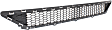 Front Bumper Grille, Textured Black