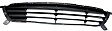 Front Bumper Grille, Textured Gray