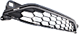 Front Bumper Grille, Textured Black
