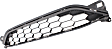 Front Bumper Grille, Textured Black