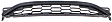 Front Bumper Grille, Textured Black
