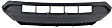 Front, Driver or Passenger Side Bumper Trim, Textured, 6 Cyl., 3.5L Engine, CAPA Certified