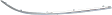 2009 Hyundai Sonata Limited - Front, Passenger Side Bumper Trim, Chrome