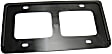 Front License Plate Bracket, Frame, Sedan