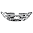 Upper Grille Assembly, Chrome Shell and Insert, Grille