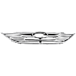 Upper Grille Assembly, Chrome Shell and Insert, Grille