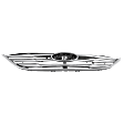 Upper Grille Assembly, Chrome Shell and Insert, Grille
