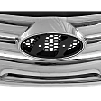 Upper Grille Assembly, Chrome Shell and Insert, Grille