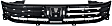 Grille, Painted Black, 4 Cyl., 1.3L Engine, CAPA Certified