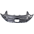 Grille, Painted Black, 4 Cyl., 2.4L Engine, CAPA Certified