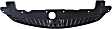 Grille, Painted Black, 4 Cyl., 2.4L Engine