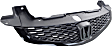 Grille, Painted Black, 4 Cyl., 2.4L Engine, CAPA Certified