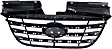 Grille, Black, 4 Cyl., 2.0L Engine
