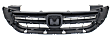 2013-2015 Honda Accord - Grille, Textured Gray, with Emblem Provision, Sedan, USA Built Vehicle, 4 Cyl.