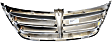 2011-2014 Hyundai Genesis - Grille Assembly, Painted Silver Gray Shell and Insert
