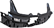 Upper Grille, Textured Black, 4 Cyl., 2.4L Engine, CAPA Certified