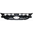Grille, Textured Black, 4 Cyl., 1.6L Engine, CAPA Certified