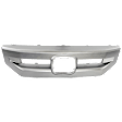 Grille Trim, Center, Painted Silver, CAPA Certified