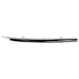Passenger Side Grille Trim, Lower, Chrome