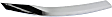 Grille Trim, Passenger Side, Outer, Chrome