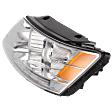 Driver Side Headlight, with Bulb, Halogen, Clear Lens, CAPA Certified