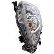 Passenger Side Headlight, with Bulb, Halogen, Sport Model, CAPA Certified