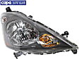 Passenger Side Headlight, with Bulb, Halogen, Base/DX/LX Models, CAPA Certified