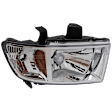 Passenger Side Headlight, without Bulb, Halogen, Clear Lens, 6 Cyl., 3.5L Engine