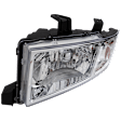 Driver Side Headlight, without Bulb, Halogen, Clear Lens, 6 Cyl., 3.5L Engine, CAPA Certified