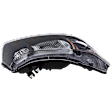 Passenger Side Halogen Headlight, Without bulb(s), OE Replacement, Coupe