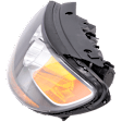 Driver Side Headlight, with Bulb, Halogen, with 2 Plug-in Connector