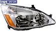 2005 Honda Accord - Passenger Side Halogen Headlight, Without bulb(s), OE Replacement, CAPA Certified
