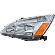 2006 Honda Accord - Driver Side Halogen Headlight, Without bulb(s), OE Replacement, CAPA Certified