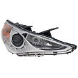 2013 Hyundai Sonata - Passenger Side Halogen Headlight, With bulb(s), Sedan, OE Replacement, CAPA Certified