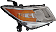 Passenger Side Headlight, without Bulb, HID/Xenon, Clear Lens, 6 Cyl., 3.5L Engine