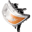 2012 Honda Odyssey - Driver Side Halogen Headlight, With bulb(s), OE Replacement